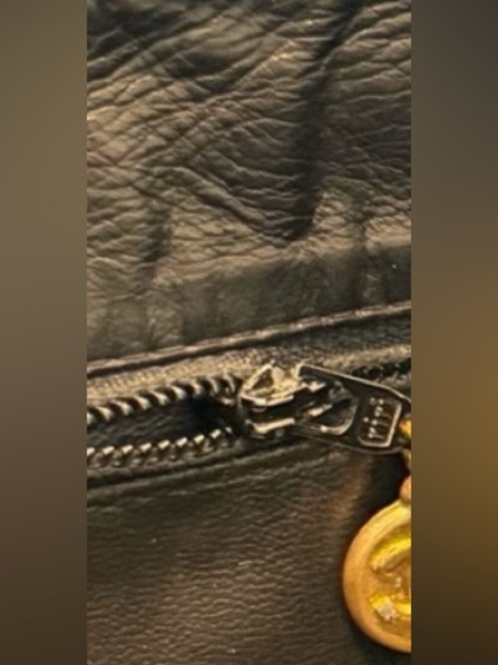 CHANEL Black Quilted Leather Shoulder Tote with Gold Chain Hardware - Picture 8 of 8